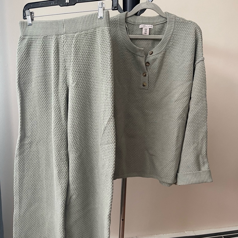 Sincerely Jules Sage Knit Sweater